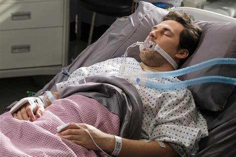 lucas on grey's anatomy|when did deluca die.